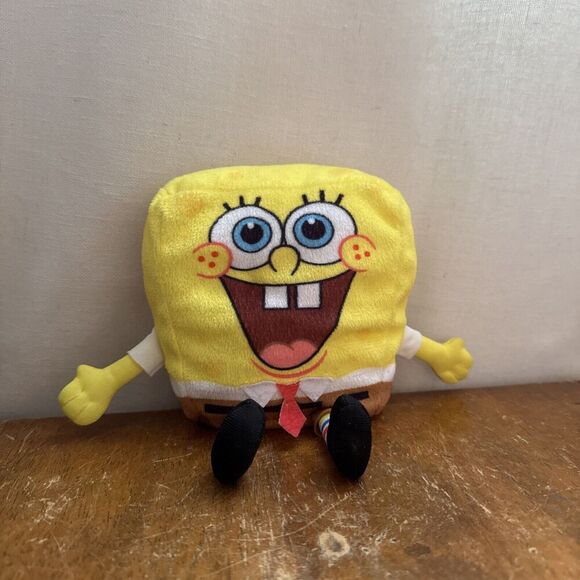 Nickelodeon SpongeBob Small Soft Stuffed Plush 6" Preschool Kid Gift - Picture 1 of 6